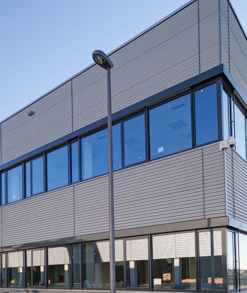 fachada de vidro em Petrópolis